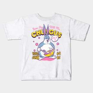 Big Chungus Cereal - Grow Big With Mr. Chungus | meme Kids T-Shirt